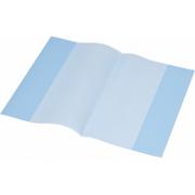 Szkolne artykuły papiernicze - Panta Plast Okładka na zeszyt PP A4 transparentna niebieska VP6703 - miniaturka - grafika 1