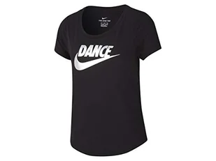 Nike G NK Dry Tee Dfc Scoop Dance t-shirt dziewczęcy, m (AR5102) - Gadżety dla kibiców - miniaturka - grafika 1