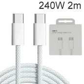 Kable - Kabel przewód USB-C do USB-C Typ C 240W PD - miniaturka - grafika 1