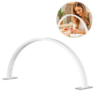 Lampy kosmetyczne - Lampa kosmetyczna Moon LED na biurko Biała - miniaturka - grafika 1