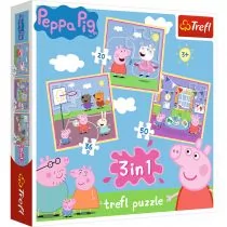 Puzzle 3w1 Zabawy w szkole TREFL - Powieści i opowiadania - miniaturka - grafika 2