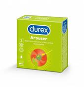 Prezerwatywy - Durex Durex Arouser prezerwatywy prążkowane 3 szt Durex - miniaturka - grafika 1