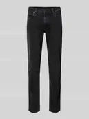 Spodnie męskie - Jeansy o kroju regular fit z wpuszczanymi kieszeniami - miniaturka - grafika 1