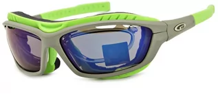 Okulary przeciwsłoneczne - GOGGLE Sportowe okulary przeciwsłoneczne z polaryzacją T420-2R Korekcja + Pasek + Gąbka T420-2R - grafika 1