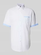 Koszule męskie - Koszula casualowa o kroju regular fit ze wzorem na całej powierzchni - miniaturka - grafika 1