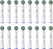 Końcówki do szczoteczek elektrycznych - 16x końcówka Oral-B Pro Cross Action do szczoteczki elektrycznej białe 100% - miniaturka - grafika 1