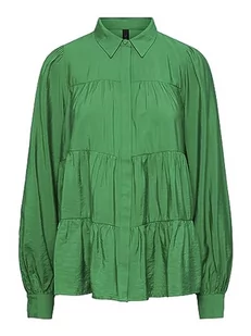 YAS Koszula damska YASPALA, zielony (Fern Green), S - Koszule damskie - miniaturka - grafika 1