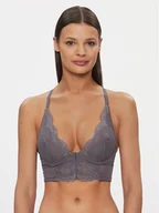 Biustonosze - Gossard Biustonosz z fiszbiną Superboost 7718 Szary - miniaturka - grafika 1