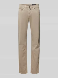 Chinosy o kroju tapered fit z 5 kieszeniami model ‘Lyon’ - Spodnie męskie - miniaturka - grafika 1