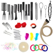 Grzebienie fryzjerskie - Zestaw do włosów wypełniacz koka grzebień upięć - miniaturka - grafika 1