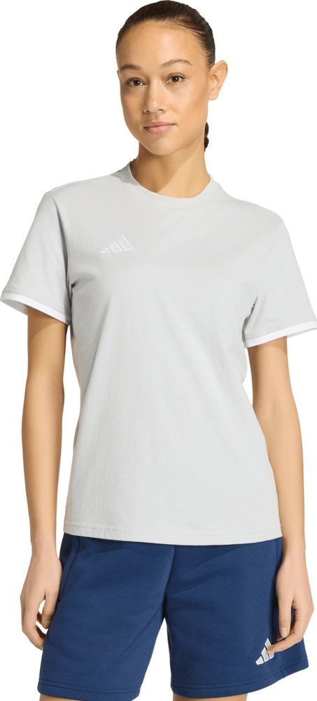 Adidas Koszulka damska adidas Entrada 26 Tee szara JZ6680 2XL