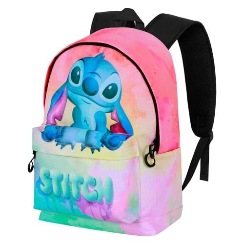 Disney Hs Fan 3.0 Plecak 31 x 41 cm Unisex - dla dzieci i młodzieży (1 sztuk), Lilo E Stitch wielokolorowy, Taglia unica, Plecak 31 x 41 cm