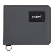 Portfele - Portfel z ochroną przed kradzieżą Pacsafe RFIDsafe Bifold Wallet Slate - miniaturka - grafika 1