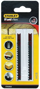 Stanley Brzeszczoty FatMax do wyrzynarki U 2szt. do drewna STA25522 - Brzeszczoty - miniaturka - grafika 1