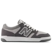 Buty sportowe męskie - Buty New Balance BB480LEC - szare - miniaturka - grafika 1