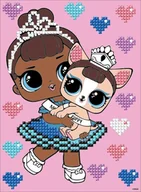 Zabawki kreatywne - Diamnetowa mozaika - LOL Miss Baby 15x20cm - miniaturka - grafika 1