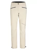 Spodnie sportowe damskie - Ziener Spodnie softshellowe "Norea" w kolorze beżowym - miniaturka - grafika 1