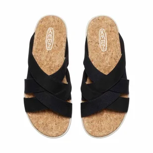 Klapki damskie KEEN ELLE MIXED SLIDE - Klapki i japonki damskie - miniaturka - grafika 6