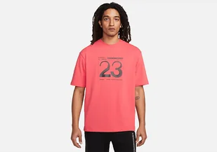 Nike Air Jordan 23Engineered Statement 85 Tee Light Fusion Red - Koszulki męskie - miniaturka - grafika 1