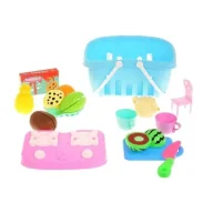 Zabawki AGD - Zestaw kuchenny w koszyczku MIX Adar - miniaturka - grafika 1