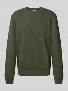Bluza z wyhaftowanym logo - Bluzy męskie - miniaturka - grafika 1