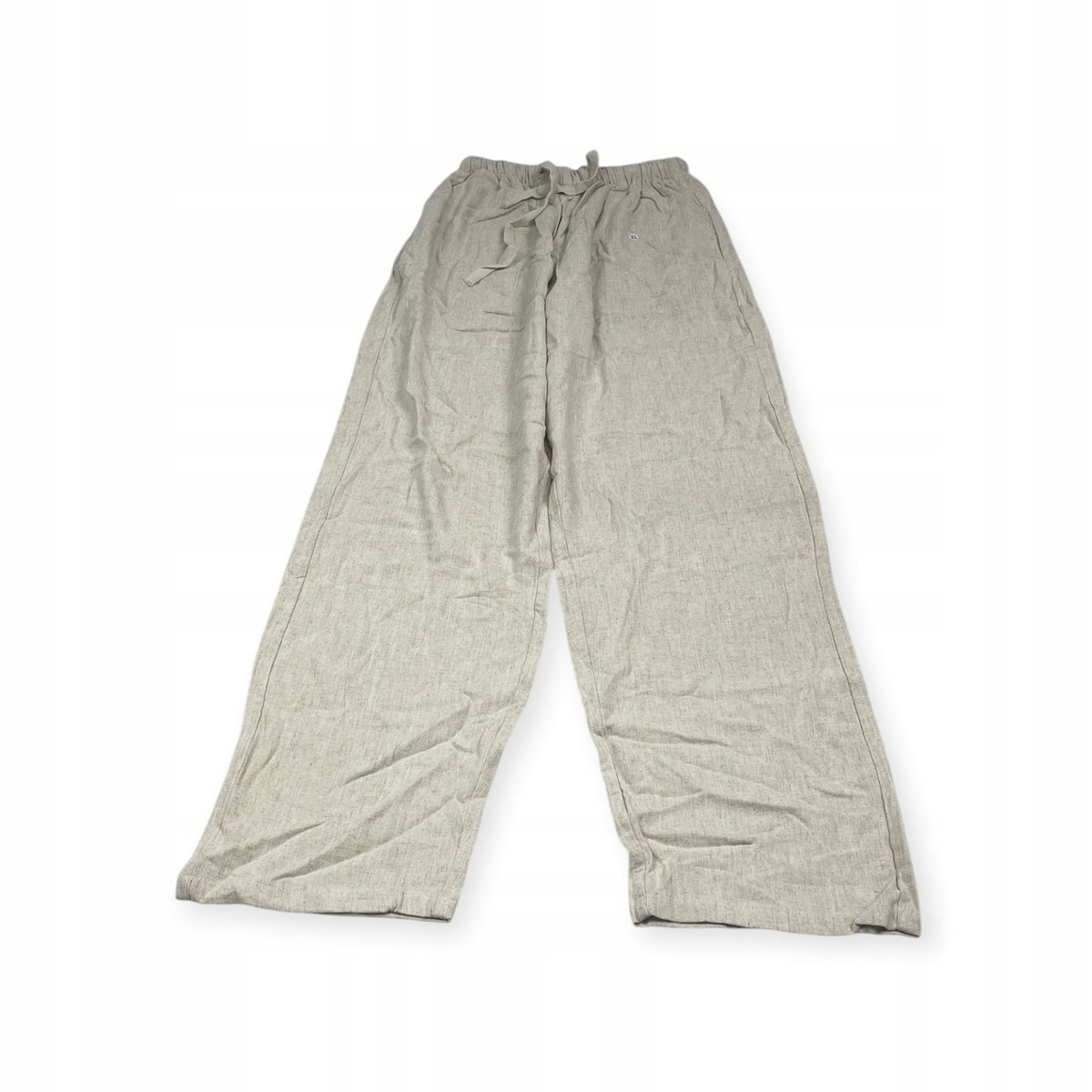 Materiałowe spodnie damskie Old Money XL