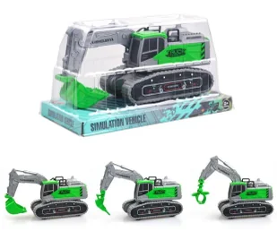 Pojazd budowlany MIX - Trifox - Samochody i pojazdy dla dzieci - miniaturka - grafika 1