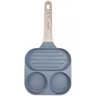 Patelnie - Patlenia Marmurkowa do jajek 3 Sekcje KLAUSBERG KB-7817 - miniaturka - grafika 1