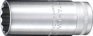 Nasadka 3/8" rozmiar 7/8", 12-kątna, długa STAHLWILLE - Klucze i nasadki - miniaturka - grafika 1