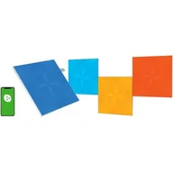 Pozostałe oświetlenie - Nanoleaf Panele świetlne LED Nanoleaf Canvas, zestaw 4 sztuk 628110858047 - miniaturka - grafika 1