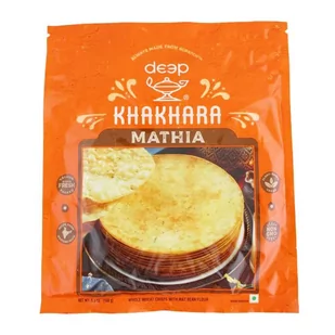 Indyjska przekąska Mathia Khakhara Deep 180g - Szybkie dania obiadowe - miniaturka - grafika 1