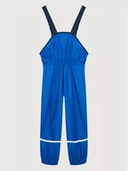 Spodnie i spodenki dla chłopców - Playshoes Spodnie przeciwdeszczowe 405424 D Niebieski Regular Fit - miniaturka - grafika 1