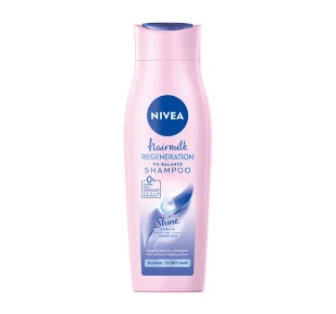 Nivea, Hairmilk, mleczny szampon do włosów normalnych, suchych i zniszczonych, 250 ml - Szampony do włosów - miniaturka - grafika 1