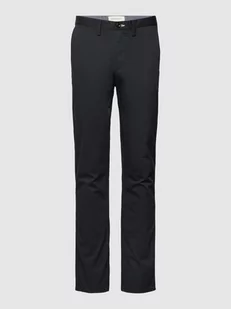 Chinosy o kroju slim fit z wpuszczanymi kieszeniami model ‘TWILL’ - Spodnie męskie - miniaturka - grafika 1