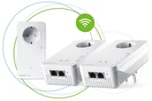 Powerline communications - Devolo MAGIC 2 WiFi next Multiroom Kit 2400 Mbit/s Przewodowa sieć LAN Wi-Fi Biały 3 szt. 8625 - miniaturka - grafika 1