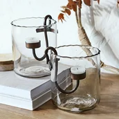 Świeczniki - Świecznik, zestaw 2 szt. Lynn - miniaturka - grafika 1