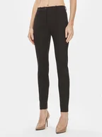 Spodnie damskie - Boss Spodnie materiałowe Tanaina3 50500867 Czarny Slim Fit - miniaturka - grafika 1
