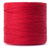 Artykuły masarskie - Nici wędliniarskie / przędza kolor czerwony 500g - miniaturka - grafika 1