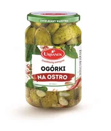Pasztet i przetwory mięsne - Urbanek Ogórki na ostro 680 g - miniaturka - grafika 1