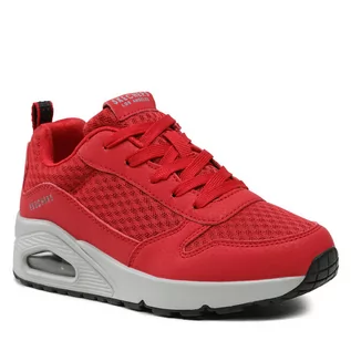 Buty dla chłopców - Sneakersy Skechers Uno Powex 403667L/RED Red - grafika 1