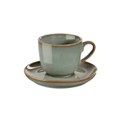 Filiżanki - Filiżanka do cappuccino ze spodkiem Asa Selection Saisons Eucalyptus, 230 ml - miniaturka - grafika 1