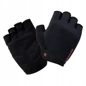 Rękawiczki rowerowe - Radvik, damskie rękawice rowerowe, Stikke, r. XXL, czarny - miniaturka - grafika 1