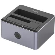 Stacje dokujące i replikatory portów - Stacja dokująca UNITEK Y-3027GY01-EU Y-3027GY01-EU - miniaturka - grafika 1