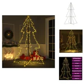 Choinki - vidaXL Choinka w kształcie stożka 240 LED do wnętrz i na zewnątrz 118x180 cm - Choinki - miniaturka - grafika 1