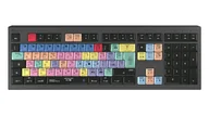 Klawiatury - Logickeyboard Adobe Premiere Pro CC Astra 2 klawiatura Uniwersalne USB QWERTZ Niemiecki Szary LKB-PPROCC-A2M-DE - miniaturka - grafika 1