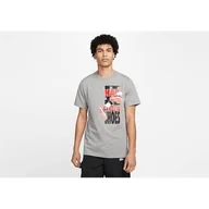 Koszulki sportowe męskie - Koszulka sportowa męska Nike Air Jordan The Shoes Crew - miniaturka - grafika 1