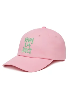 Juicy Couture Czapka z daszkiem Viva JCAWH125712 Różowy - Czapki damskie - miniaturka - grafika 1