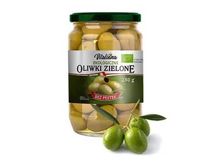 VITALIANA Zielone oliwki w solance BIO 280g - Vitaliana - Zdrowa żywność - miniaturka - grafika 1
