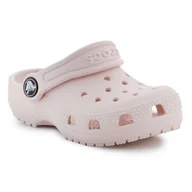 Buty dla dziewczynek - Chodaki Crocs Toddler Classic Clog Jr 206990-6UR różowe - miniaturka - grafika 1
