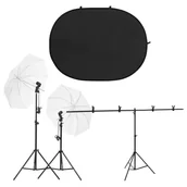 Ekrany projekcyjne - Fotograficzny zestaw studyjny z oświetleniem i tłem - miniaturka - grafika 1